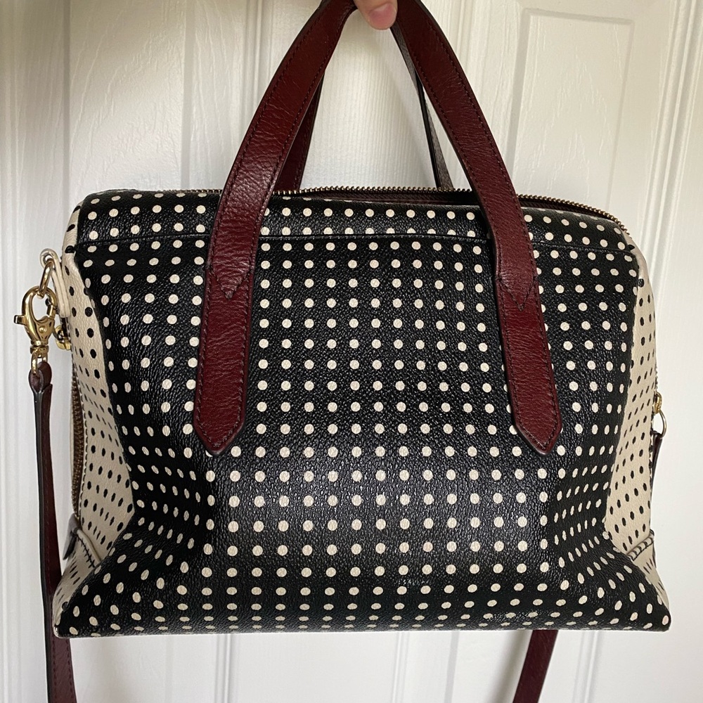 Fossil sydney satchel
